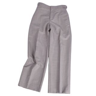 美品 BLAMINK ブラミンク パンツ ロングパンツ ウール モヘア ボトムス レディース 34(S相当) グレー(その他)