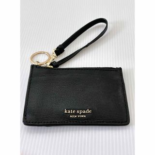ケイトスペードニューヨーク(kate spade NEW YORK)のkate spade ケイトスペード  パスケース 黒 カードケース キーケース(パスケース/IDカードホルダー)