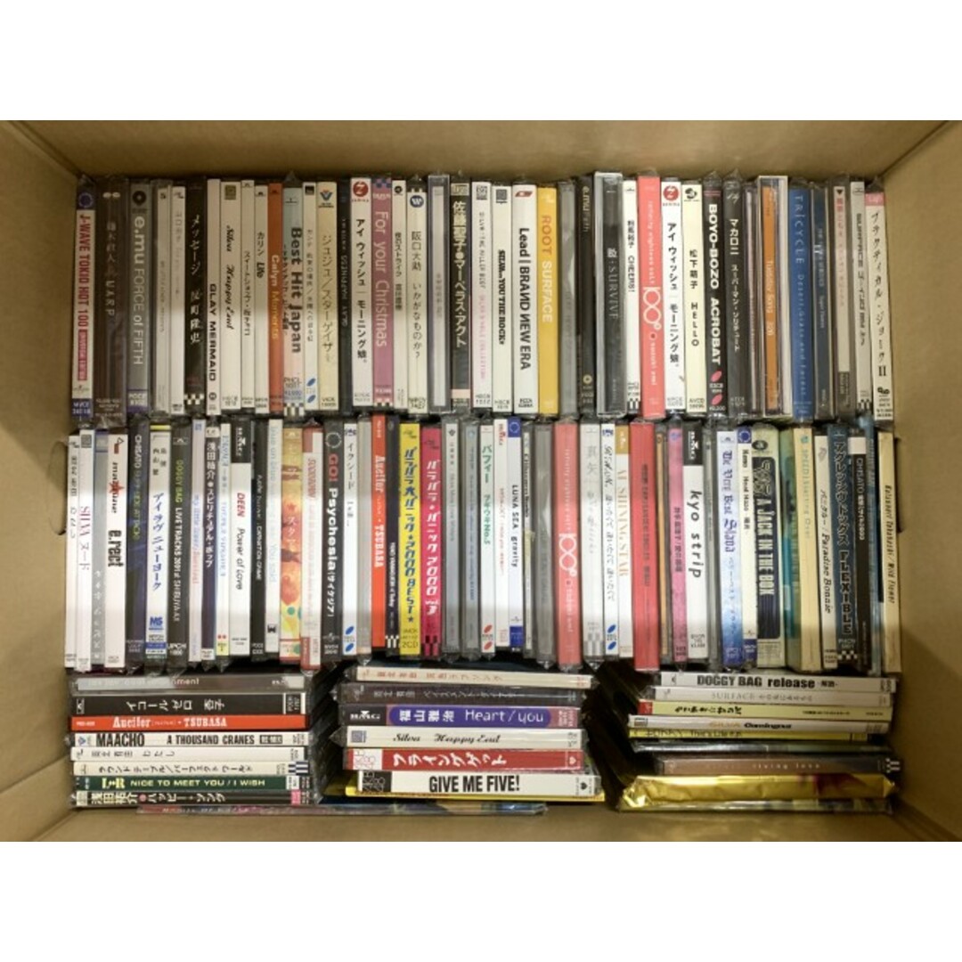 ■01)【同梱不可】邦楽などCD まとめ売り約110点大量セット/ビーズ/GLAY/SPEED/V6/ルナシー/広瀬香美/福山雅治/SILVA/モーニング娘/B エンタメ/ホビーのCD(ポップス/ロック(邦楽))の商品写真