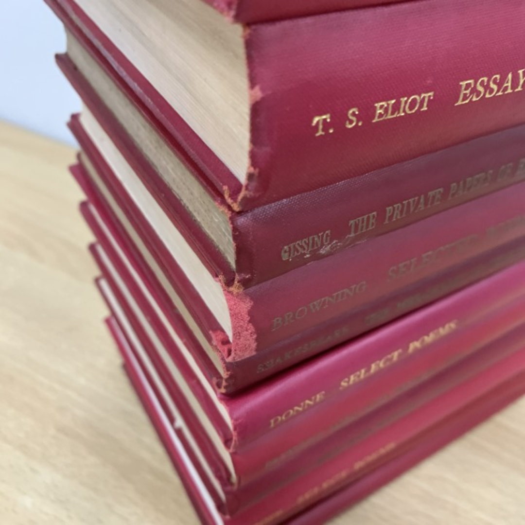 ▲01)【同梱不可】研究社 英米文学叢書 11冊セット/洋書/文芸/ハムレット/シェイクスピア/T・S・エリオット/ブラウニング/詩集/B エンタメ/ホビーの本(文学/小説)の商品写真