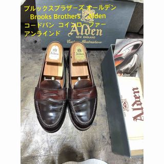 オールデン(Alden)のBrooks Brothers(Alden製) コードバン コインローファー(ドレス/ビジネス)