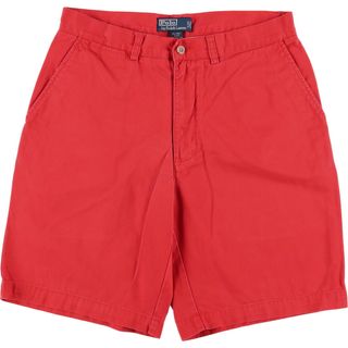 ラルフローレン(Ralph Lauren)の古着 ラルフローレン Ralph Lauren POLO by Ralph Lauren PROSPECT SHORT チノショーツ ショートパンツ メンズw32相当 /eaa417744(ショートパンツ)
