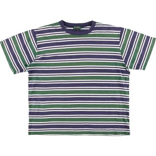 ジェイクルー(J.Crew)の古着 90年代 ジェイクルー J.Crew 半袖 ボーダーTシャツ メンズL相当 ヴィンテージ /eaa567503(Tシャツ/カットソー(半袖/袖なし))
