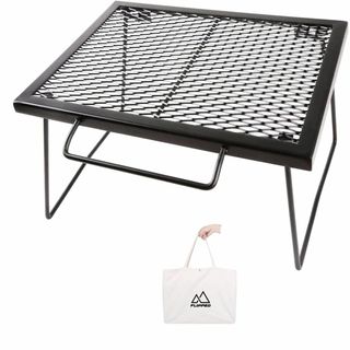 FLIPPED メッシュテーブル スチールテーブル 折りたたみ アウトドア キャ(テーブル/チェア)