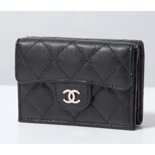 シャネル(CHANEL)のCHANEL 人気の三つ折り財布♡ガラスコーティング済！　新品未使用(財布)