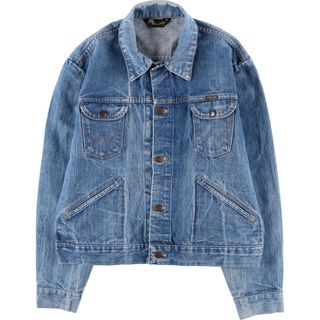 ラングラー(Wrangler)の古着 70年代 ラングラー Wrangler デニムジャケット メンズXL相当 ヴィンテージ /evb029842(Gジャン/デニムジャケット)