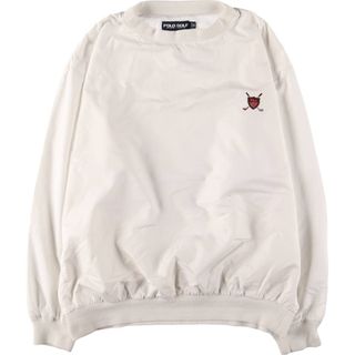 ラルフローレン(Ralph Lauren)の古着 90~00年代 ラルフローレン Ralph Lauren POLO GOLF ポロゴルフ ウォームアッププルオーバー メンズXL相当 ヴィンテージ /eaa571784(ナイロンジャケット)