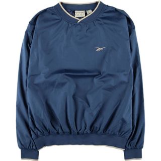 リーボック(Reebok)の古着 90年代 リーボック Reebok GOLF ゴルフ Vネック ウォームアッププルオーバー メンズXL相当 ヴィンテージ /eaa571798(ナイロンジャケット)