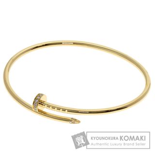 カルティエ(Cartier)のCARTIER カルティエ ジュスト アンクル SM ダイヤモンド  #16 ブレスレット K18YG レディース [中古](ブレスレット/バングル)