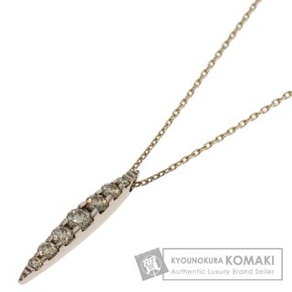 Kashikey カシケイ ネイキッド ブラウン ダイヤモンド ネックレス K18BG レディース [中古](ネックレス)