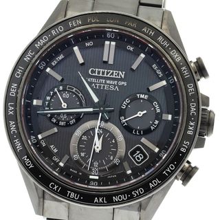 シチズン(CITIZEN)のシチズン CITIZEN F950-0029S01/CC4055-65E アテッサ サテライトウェーブ GPS メンズ 箱・保証書付き_901069(腕時計(アナログ))