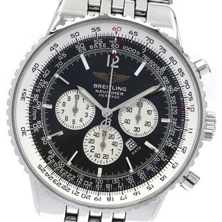 ブライトリング(BREITLING)のブライトリング BREITLING A35340 ナビタイマー ヘリテージ デイト クロノグラフ 自動巻き メンズ 良品 _893839(腕時計(アナログ))