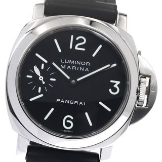 パネライ(PANERAI)のパネライ PANERAI PAM00111 ルミノール マリーナ 裏スケルトン 手巻き メンズ _896597(腕時計(アナログ))