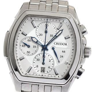 セイコー(SEIKO)のセイコー SEIKO 6S77-00A0/GCBK993 クレドール パシフィーク クロノグラフ 自動巻き メンズ 保証書付き_896032(腕時計(アナログ))
