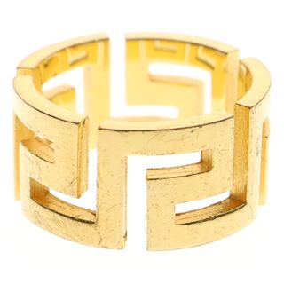 ヴェルサーチ(VERSACE)のVERSACE ヴェルサーチ GRECA RING DG54672S グレカ グリーク ゴールドリング ゴールド(リング(指輪))