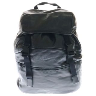 サンローラン(SAINT LAURENT)のSAINT LAURENT PARIS サンローランパリ RECYCLED NYLON LEATHER BACKPACK レザー ナイロン レザー リュック バックパック 756285 ブラック(バッグパック/リュック)