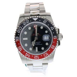 アベイシングエイプ(A BATHING APE)のA BATHING APE アベイシングエイプ TYPE 2 BAPEX ウォッチ 腕時計 シルバー/ブラック/レッド(腕時計(アナログ))