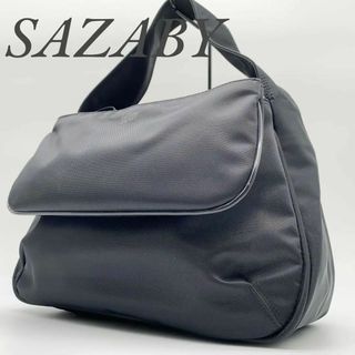 SAZABY - 【極美品】サザビー ワンショルダー 肩掛け ナイロン ブラック