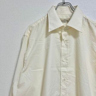 ◎VALENTINO UOMO メンズ　長袖ボタンダウンシャツ　XL D2X5(シャツ)