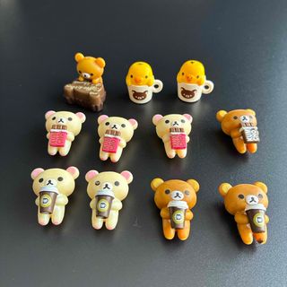 リラックマ(リラックマ)のリラックマ　バスボールフィギュア　セット(キャラクターグッズ)