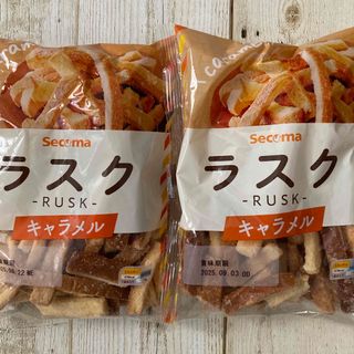 ♡セコマ♡ラスク♡キャラメル味♡100g♡2袋セット♡(菓子/デザート)