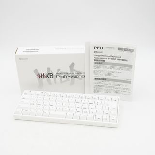 ピーエフユー(PFU)のPFU (ピーエフユー) HHKB Professional HYBRID Type-S 日本語配列／雪 Happy Hacking Keyboard PD-KB820YSC(PC周辺機器)
