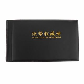 【ノーブランド品】紙幣 収集 保存用 コレクション アルバム 30ページ お金ポ(その他)