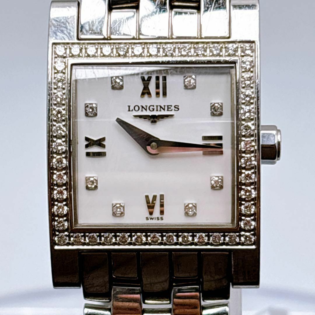 LONGINES(ロンジン)の384ロンジン　L5.166.0 ドルチェビータ　シェル　ダイヤ　腕時計 レディースのファッション小物(腕時計)の商品写真