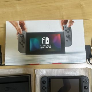 Nintendo Switch JOY-CON グレー 本体 HAC-S-KA