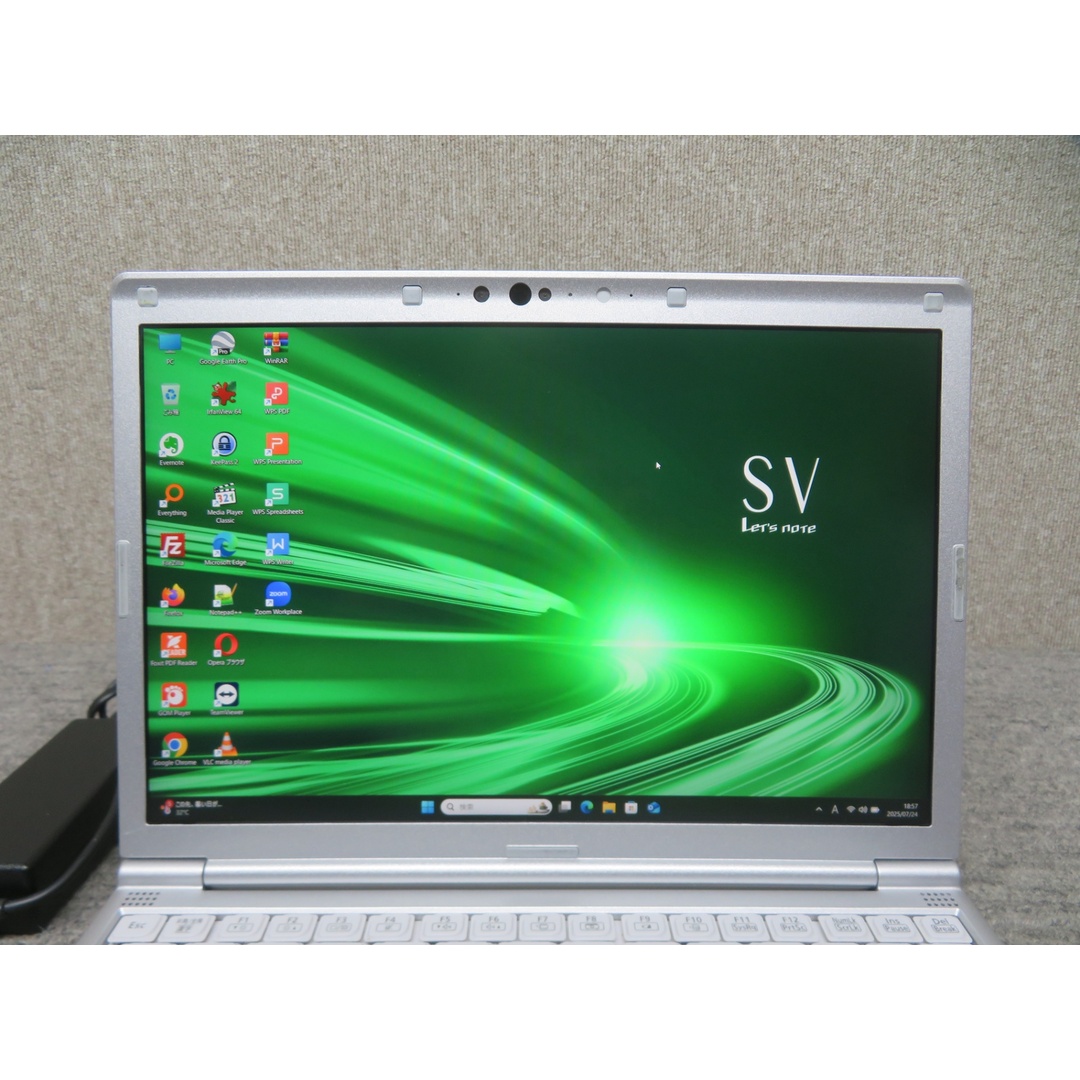 【レッツノート・超速10th・16GB】◆ Panasonic Let's note CF-SV9 CF-SV9RDQVS / 12.1型 ◆ 高性能Core i5-10310U /高速 256GB SSD / メモリ16GB ◆ Windows 11 Pro / Office付 ◆ 到着後すぐに使える win11対応 副業 テレワーク ネット授業 スマホ/家電/カメラのPC/タブレット(ノートPC)の商品写真