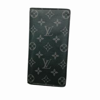 ルイヴィトン(LOUIS VUITTON)の【5gd4077-h】ルイヴィトン 長財布 モノグラム・エクリプス ポルトフォイユブラザ M61697 ブラック【中古】メンズ(長財布)