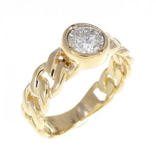 K18YG ダイヤモンド リング 0.42CT(リング(指輪))