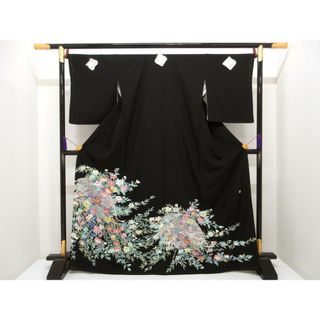 【未使用品】留袖　左廻り稲の丸(着物)