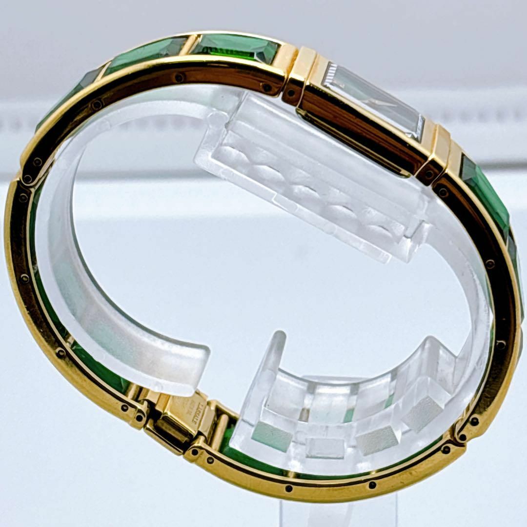 SEIKO(セイコー)の385 SEIKO セイコー　ラサール　グリーン　クォーツ　腕時計　希少 レディースのファッション小物(腕時計)の商品写真