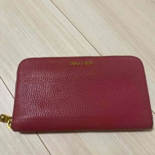 ミュウミュウ(MIU MIU)のミュウミュウ　長財布(財布)