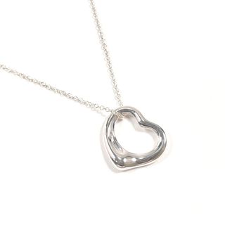 ティファニー(Tiffany & Co.)のティファニー ネックレス オープンハート エルサペレッティ  シルバー(ネックレス)