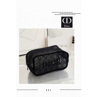 クリスチャンディオール(Christian Dior)の【正規品・限定ノベルティ】Dior ディオール メッシュブラック(ポーチ)