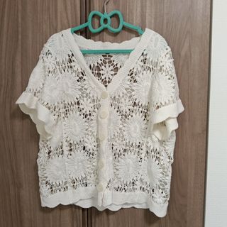 ティップトップ(tip top)のレディースレースカーディガン(カーディガン)