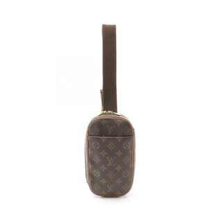 ルイヴィトン(LOUIS VUITTON)のLOUIS VUITTON ルイ・ヴィトン ウエストバッグ ボディバッグ ポシェットガンジュ モノグラム(ボディバッグ/ウエストポーチ)