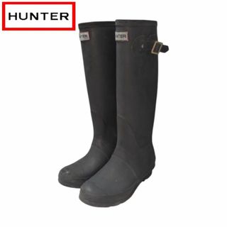 ハンター(HUNTER)のHUNTER ブラック トール レインブーツ(レインブーツ/長靴)