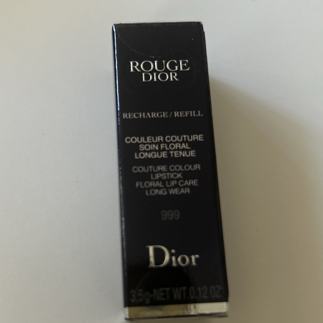 Christian Dior(クリスチャンディオール)の【新品】ルージュディオール　999 サテン　口紅リフィル コスメ/美容のベースメイク/化粧品(口紅)の商品写真