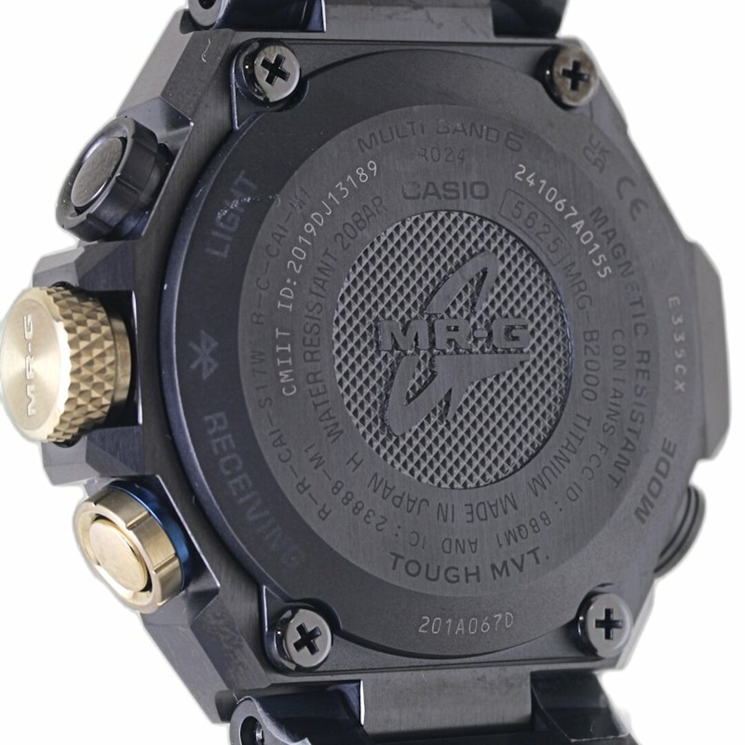CASIO(カシオ)のCASIO カシオ Gショック MR-G MRG-B2000B-1AJR【保護シール付】 チタン メンズ/130410 ☆未使用【腕時計】 メンズの時計(腕時計(アナログ))の商品写真