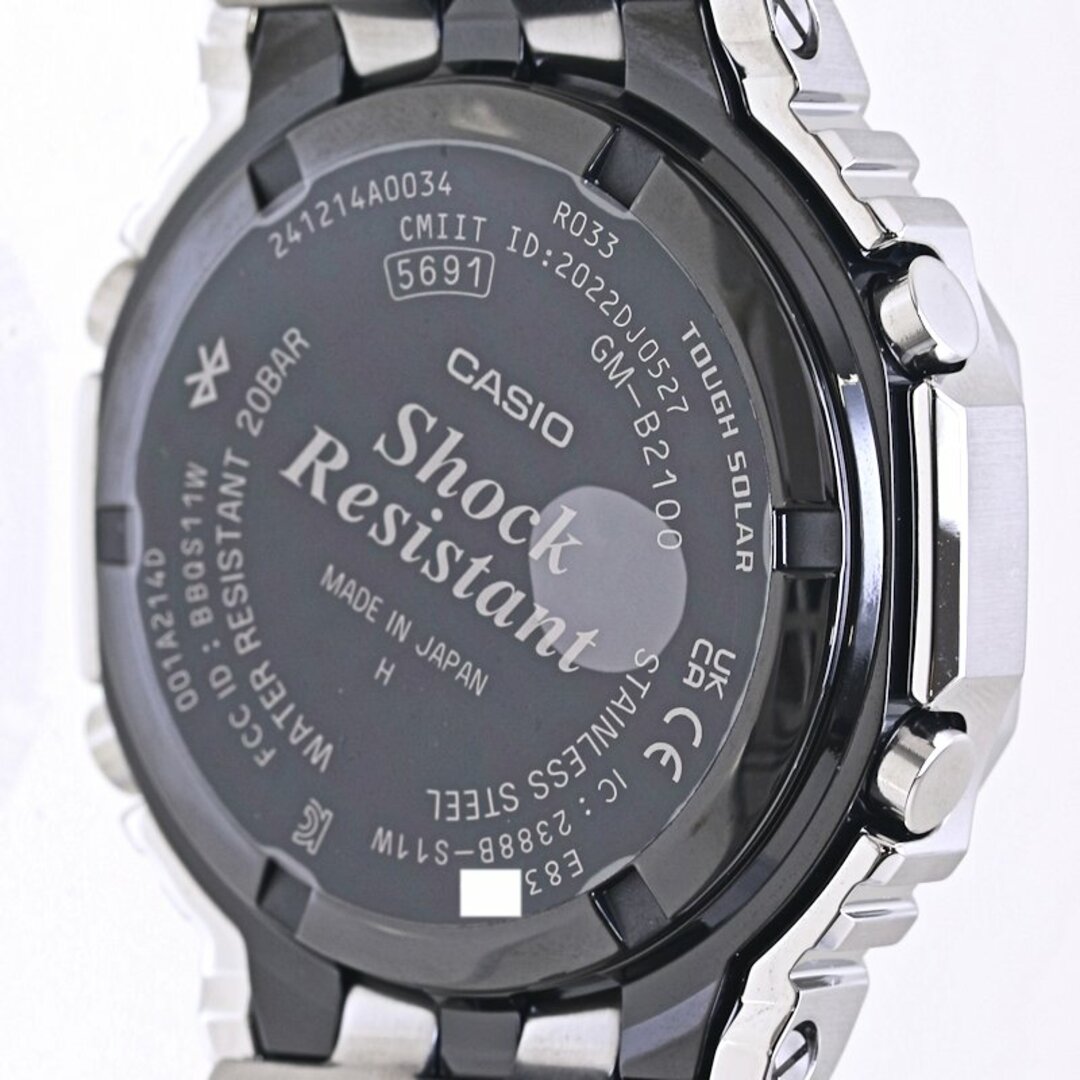 CASIO(カシオ)のCASIO カシオ Gショック フルメタル GM-B2100AD-2AJF ステンレススチール メンズ/130412 ☆未使用【腕時計】 メンズの時計(腕時計(アナログ))の商品写真