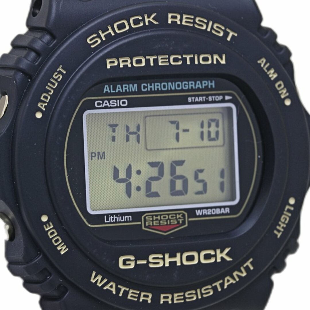 CASIO(カシオ)のCASIO カシオ Gショック 35周年限定 DW-5735D-1BJR【保護シール付】 樹脂 メンズ/130404【中古】【腕時計】 メンズの時計(腕時計(アナログ))の商品写真