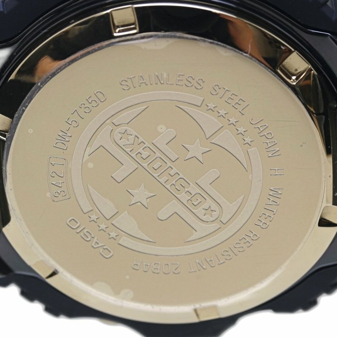 CASIO(カシオ)のCASIO カシオ Gショック 35周年限定 DW-5735D-1BJR【保護シール付】 樹脂 メンズ/130404【中古】【腕時計】 メンズの時計(腕時計(アナログ))の商品写真
