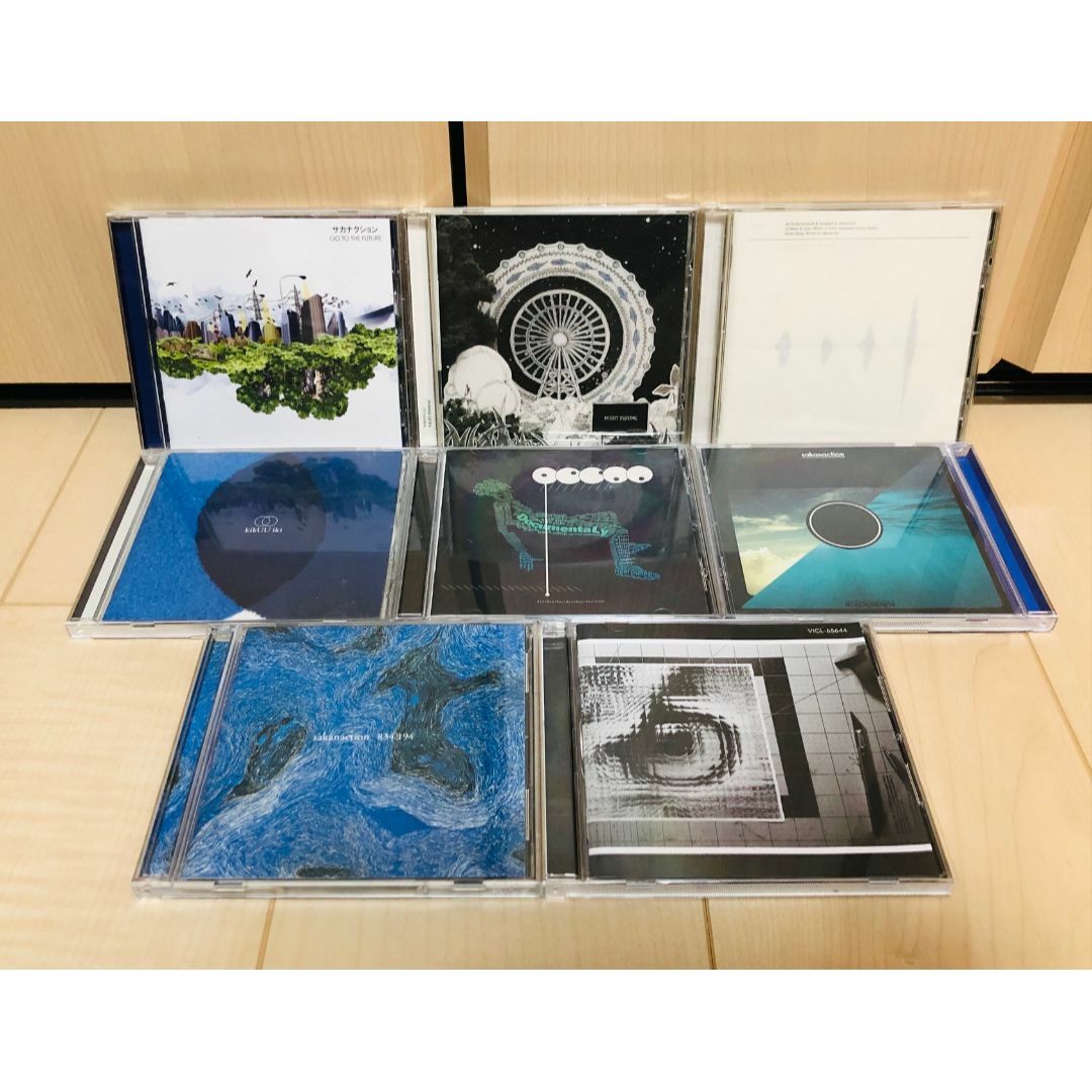 サカナクション スタジオアルバム CD 全8枚セット 通常盤 エンタメ/ホビーのCD(ポップス/ロック(邦楽))の商品写真