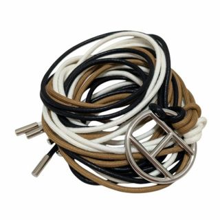 HERMES - 新品同様　エルメス ベルト サッシュベルト サッシュ 紐 Hモチーフ