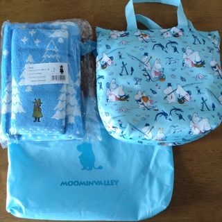 ムーミン(MOOMIN)のMoominセット（保冷バッグ、タオルセット、不織布簡易バッグ）(キャラクターグッズ)