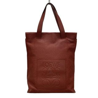 ロエベ(LOEWE)のLOEWE(ロエベ) ショルダーバッグ ショッパーバッグ,リピート レッド レザー(ショルダーバッグ)