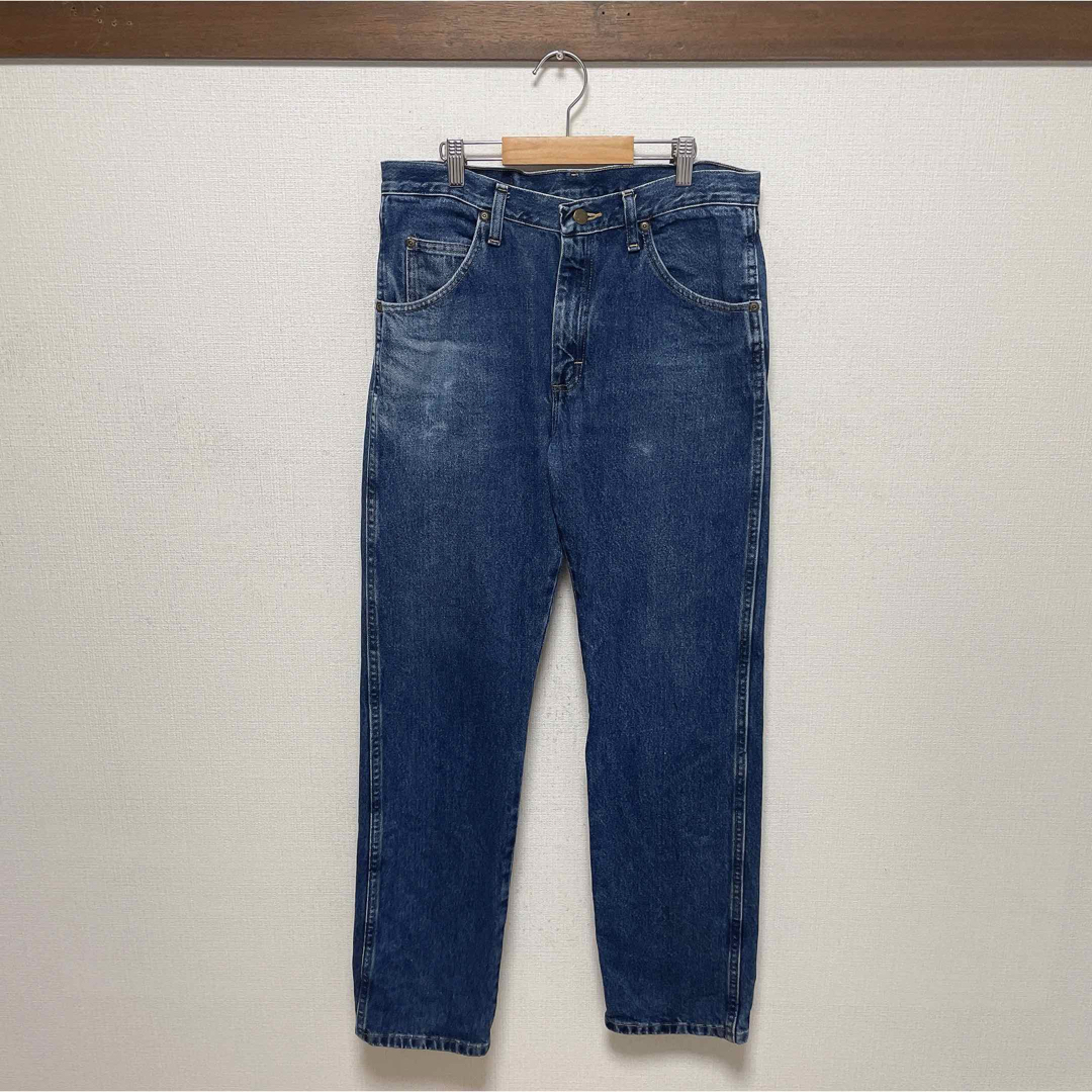 Wrangler(ラングラー)のWrangler　レギュラーフィット　ジーンズ　ブルー　W32L32　メキシコ製 メンズのパンツ(デニム/ジーンズ)の商品写真